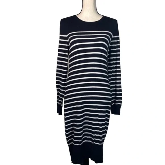 BCBGeneration | Dresses | Bcbgeneration Black White Stripes Crew Neck Long Sleeve Sweater Dress M | Poshmark BCBGeneration | Dresses | Bcbgeneration Black White Stripes Crew Neck Long Sleeve Sweater Dress M | Poshmark
